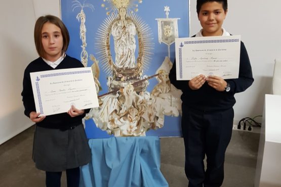 Pablo Martínez i Sara Sanchis, premiats al Certamen de la Puríssima