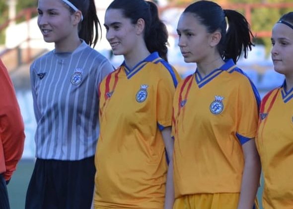 L’alumna Gisela Espejo, amb la selecció autonòmica sub 16