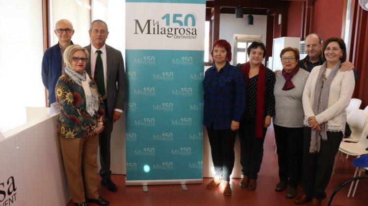 Amb la presentació del logo, arranquen els actes del 150 aniversari de la Milagrosa