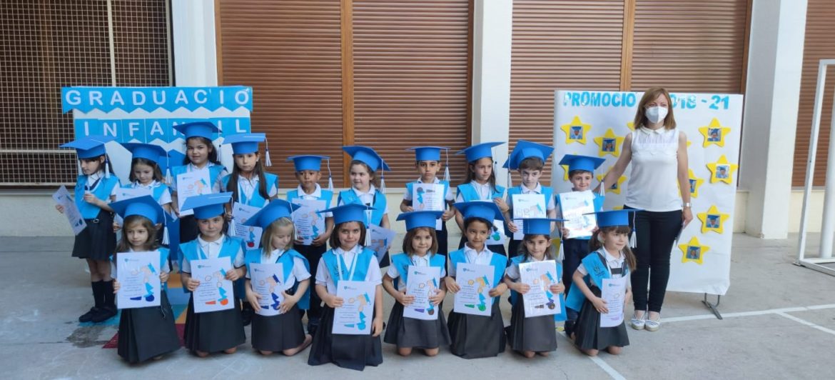 El alumnado de infantil 5 años del colegio La Milagrosa se gradúa
