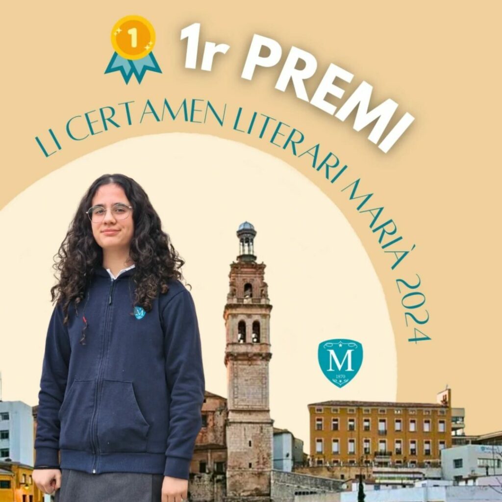 1er premio 🥇 del Certamen Literario Mariano
