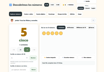 Números — Descubre los números y las cantidades