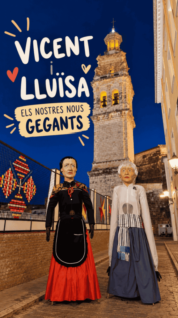 Vicent y Lluïsa: los nuevos gigantes de La Milagrosa